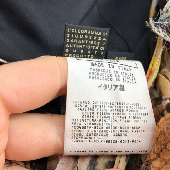 Just Cavalli Roberto black silk corset off shoulder Boa Scarf ruffle  neck Dress - Picture 8 of 13